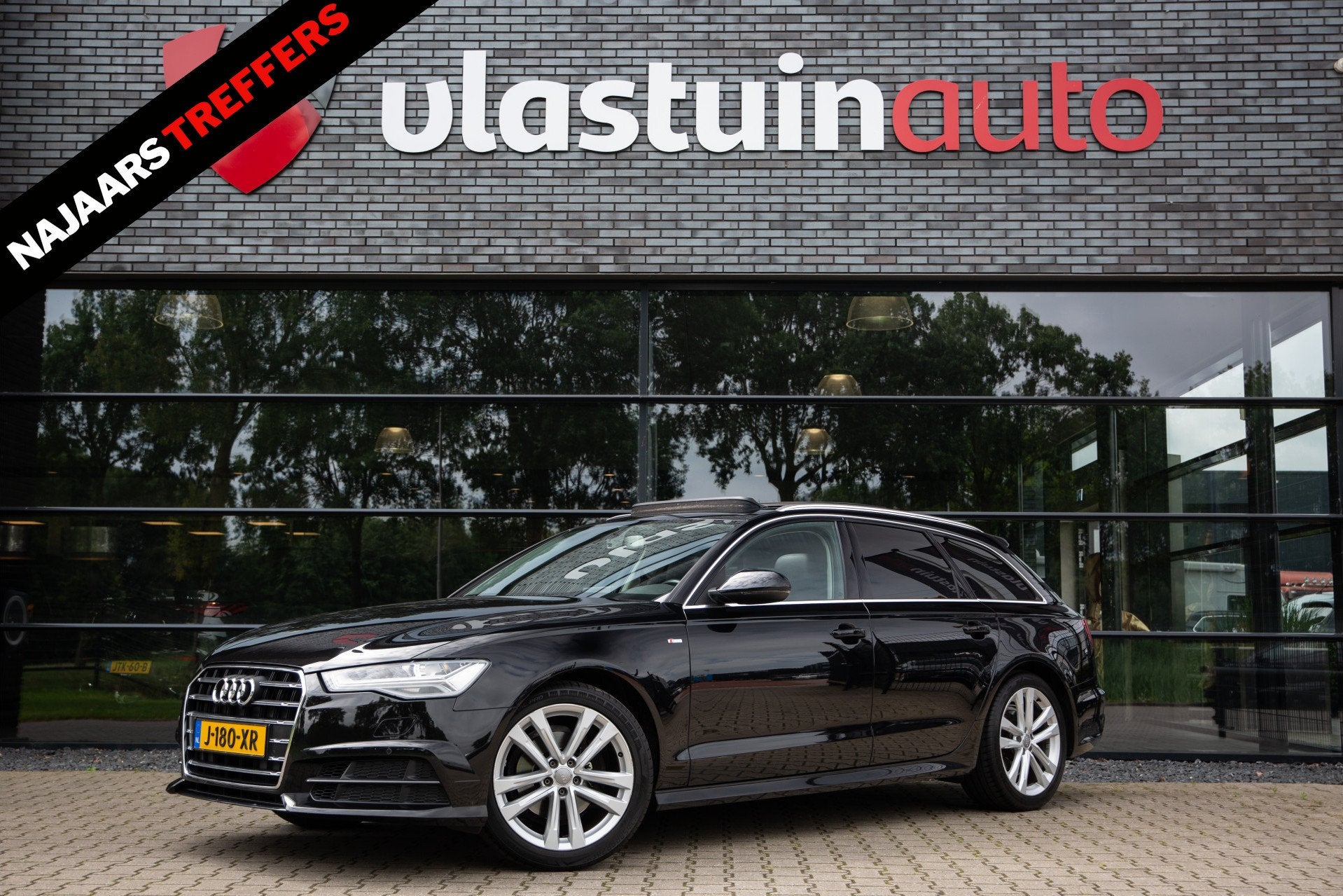 Audi A6 Avant 1.8 TFSI ultra S-Line , Panoramadak, Camera, S, Auto's, Zwart, Automatische klimaatregeling, 93 €/maand, 1700 kg