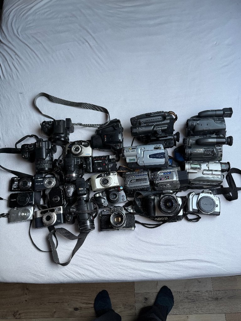 collectie digitale camera's, Gebruikt, Overige typen, Ophalen of Verzenden, Overige Merken