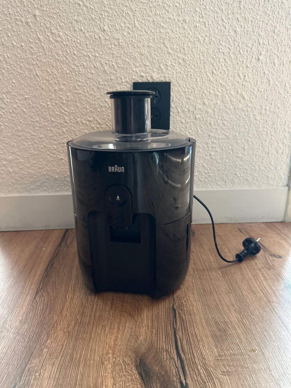 Braun sapcentrifuge - Zwart, zo goed als nieuw, Ophalen, Zo goed als nieuw, Elektrisch, Sapcentrifuge