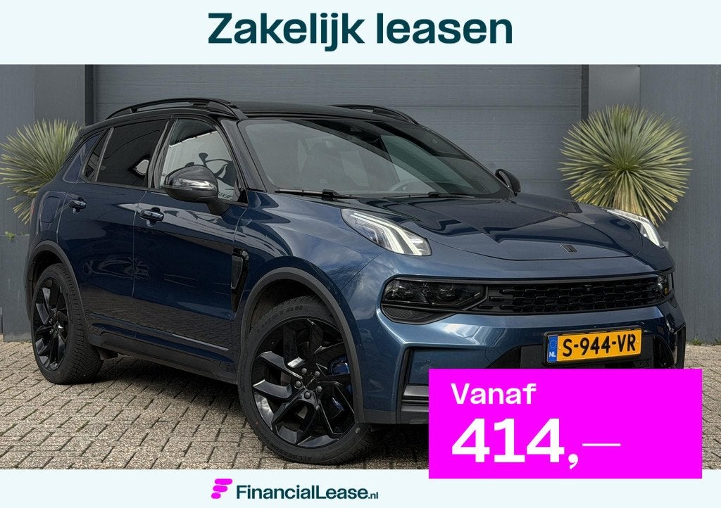 Lynk & Co 01 1.5, Stof, Euro 6, Blauw, 120 €/maand