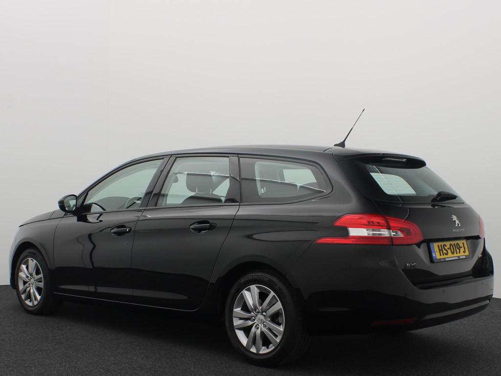 Peugeot 308 SW 1.6 BlueHDI Blue Lease Pack NAVI / CLIMA / PD, Voorwielaandrijving, Stof, Gebruikt, Zwart
