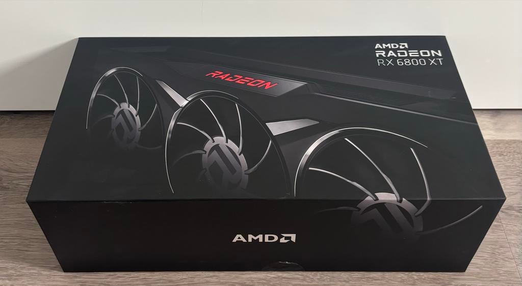 AMD Radeon RX 6800 XT Midnight Black - Zo goed als nieuw, GDDR6, PCI-Express 4, Ophalen of Verzenden, Zo goed als nieuw