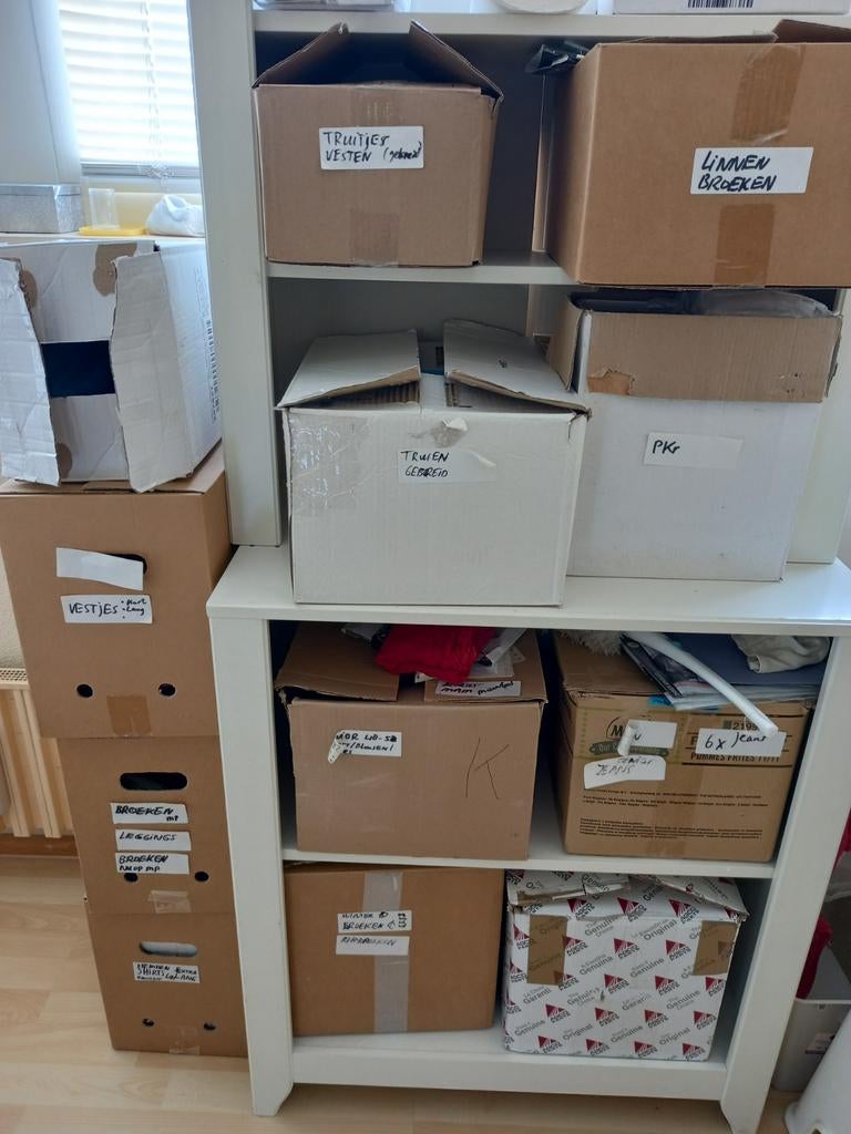 Partij dameskleding maten 40 tm 54, te koop in Cuijk, Kleding | Dames, Grote Maten, Ophalen, Nieuw, Broek of Spijkerbroek, Overige kleuren