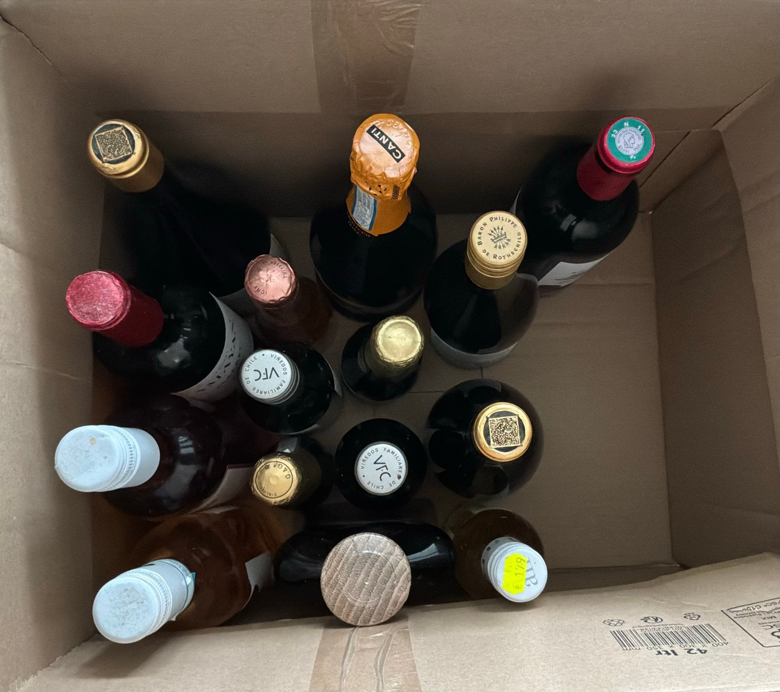 Diverse Wijncollectie: Rode, Witte, Rosé & Champagne, Verzamelen, Wijnen, Ophalen, Gebruikt, Overige gebieden, Champagne