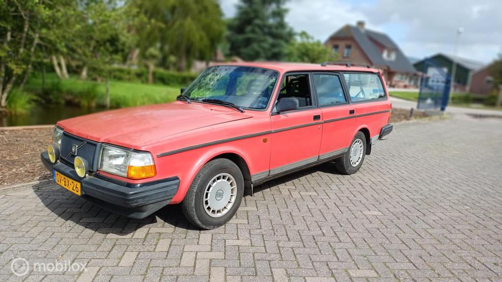 Volvo 240 2.3i Polar, Gebruikt, 4 cilinders, Origineel Nederlands, Onderhoudsboekje