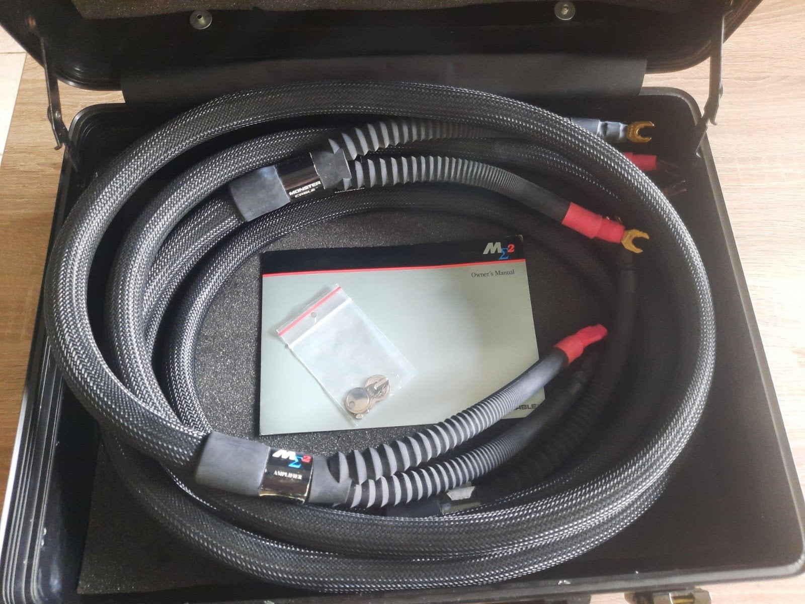 Monster Cable M 2 Sigma Luidsprekerkabel - High-End Audio, Ophalen of Verzenden, Zo goed als nieuw, 2 tot 5 meter, Luidsprekerkabel