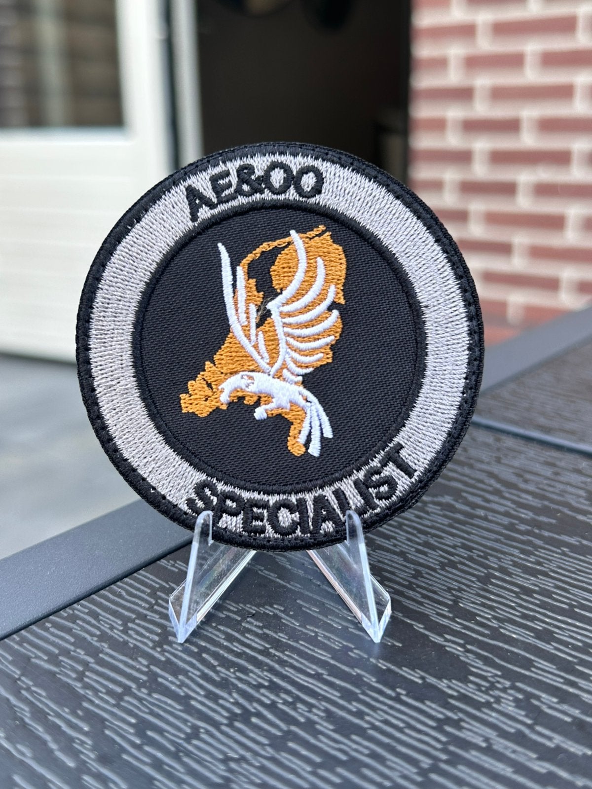 AE&OO Specialist Patch DSI Klittenband, Verzamelen, Ophalen of Verzenden, Overige soorten, Nederland, Embleem of Badge