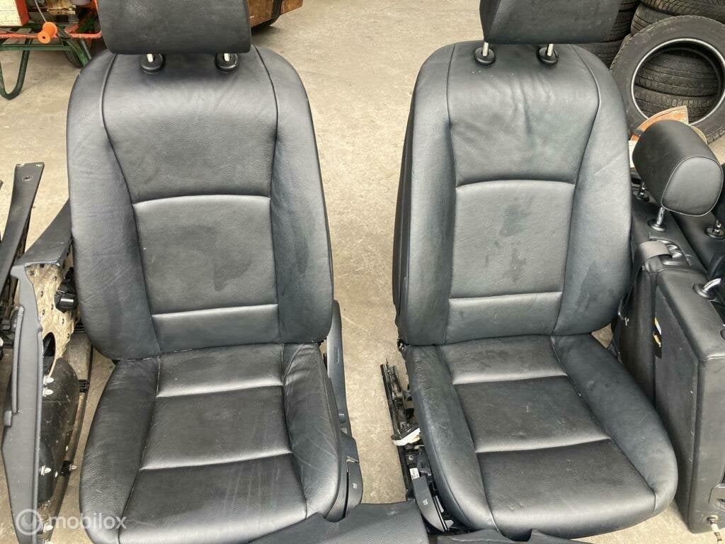 Bekleding set zwart leder BMW 5-serie Touring F11 ('10-'17), Gebruikt, Ophalen of Verzenden, BMW