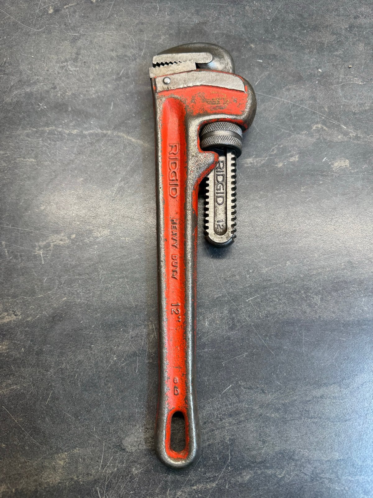Ridgid Rechte Pijptang 1/2” - Gebruikt, Doe-het-zelf en Verbouw, Ophalen of Verzenden, Gebruikt, Tang, Ridgid
