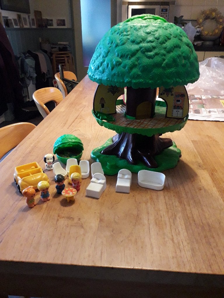 Retro Kenner Tree Tots Family Treehouse/ Magische Speelboom, Kinderen en Baby's, Speelgoed | Poppenhuizen, Ophalen of Verzenden