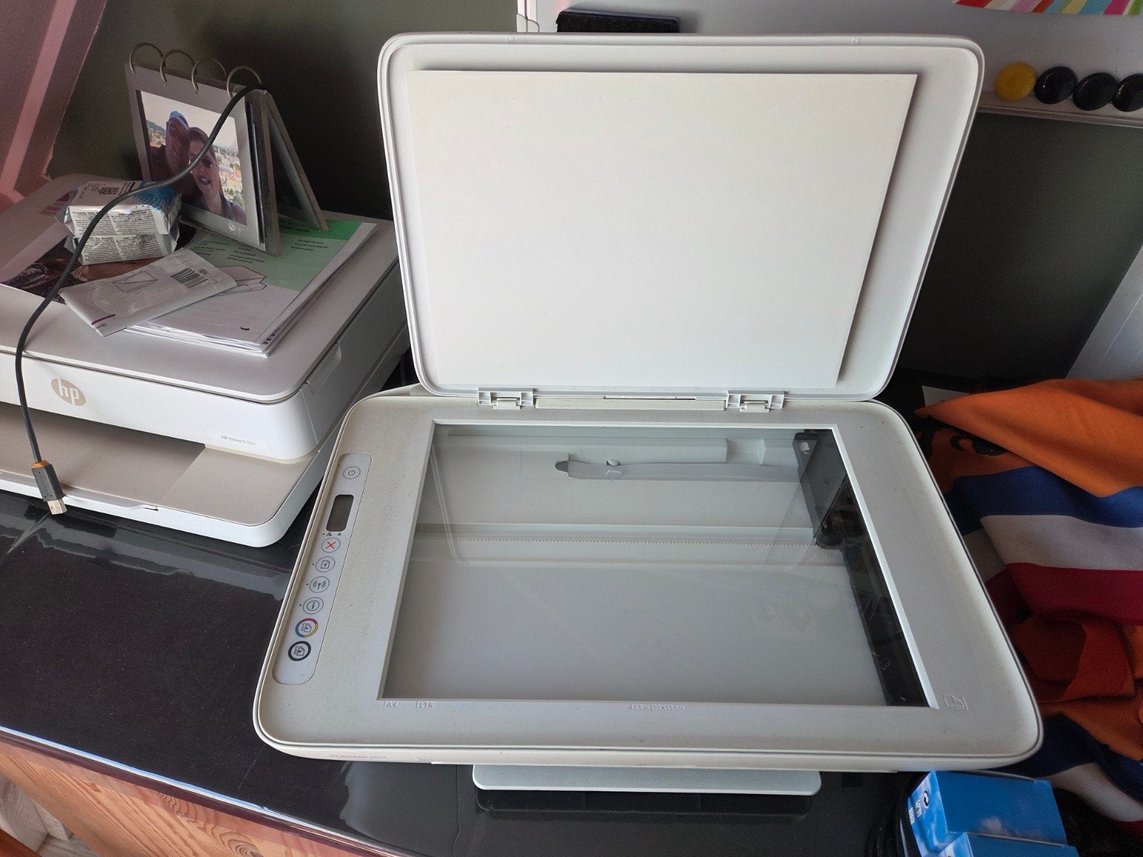 HP DeskJet 2620 All-in-One Printer - Zo goed als nieuw, Computers en Software, Printers, Ophalen, Kleur printen, Inkjetprinter
