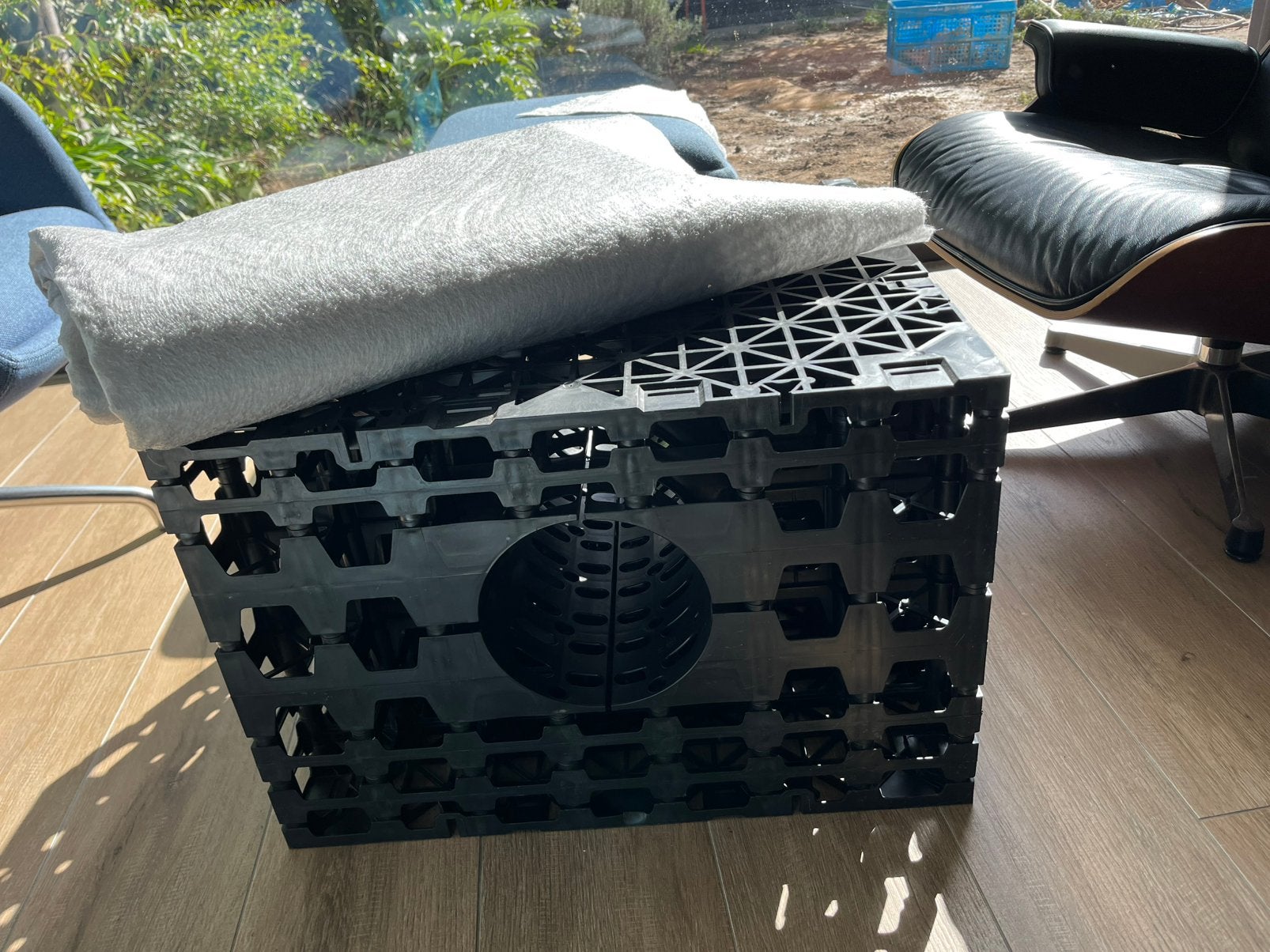 Infiltratiekrat & geotextieldoek, Ophalen, Nieuw