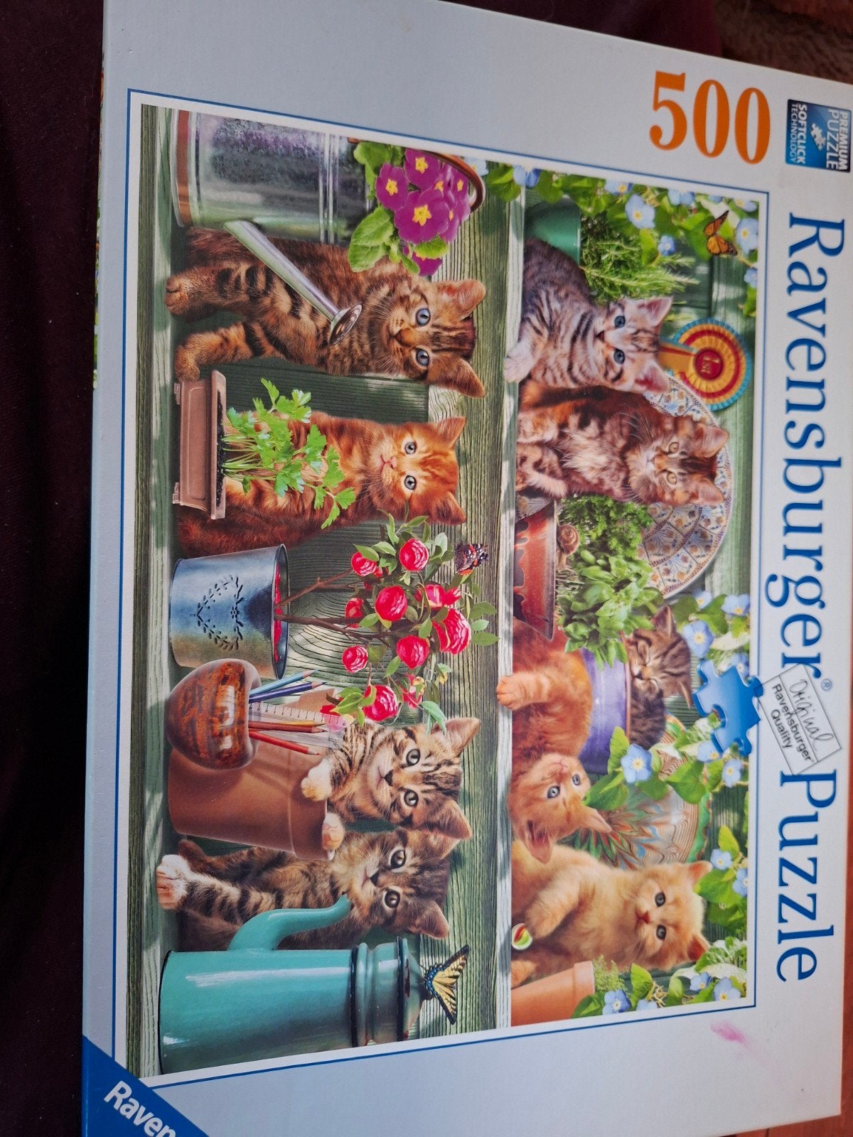 Ravensburger Puzzel 500 Stukjes - Schattige Katjes, Ophalen, 500 t/m 1500 stukjes, Gebruikt, Legpuzzel