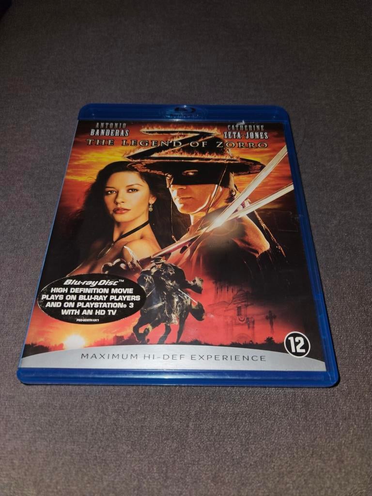 The legend of zorro - bluray, Cd's en Dvd's, Blu-ray, Ophalen of Verzenden, Zo goed als nieuw, Muziek en Concerten