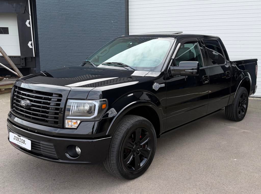 Ford USA F150 V8 4X4 LPG SCHUIFDAK/HARLEYDAVIDSON/LEDER/CAME, Auto's, Bestelauto's, Automaat, Euro 5, Gebruikt, 416 pk