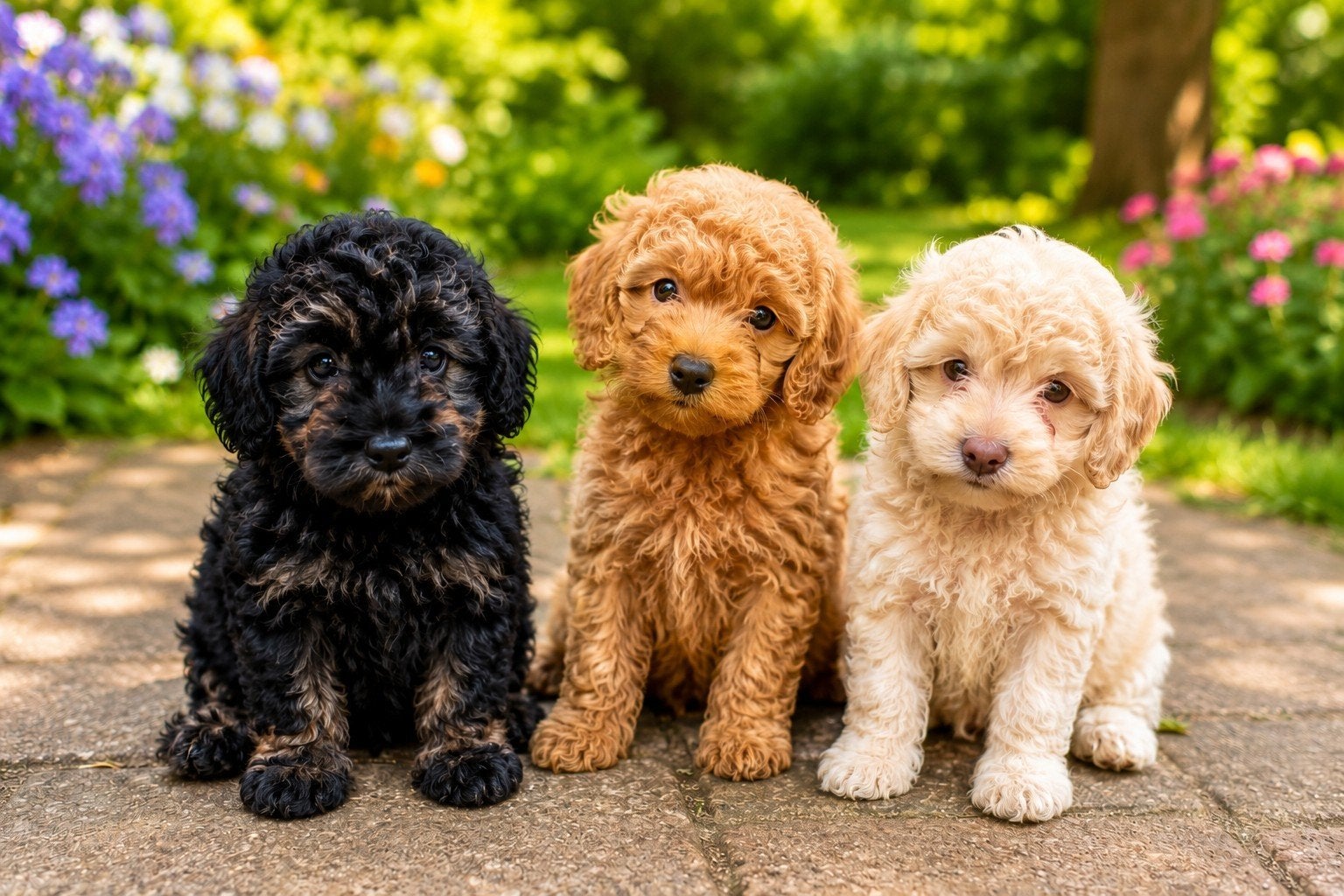 Dwergpoedel x toypoedel pups, Dieren en Toebehoren, Poedel, Parvo, 8 tot 15 weken, Meerdere