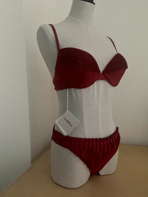 La Perla twv 448,- M 38 cup C nieuwe luxe bikini, gevoerd, La Perla, Nieuw, Ophalen of Verzenden, Bikini