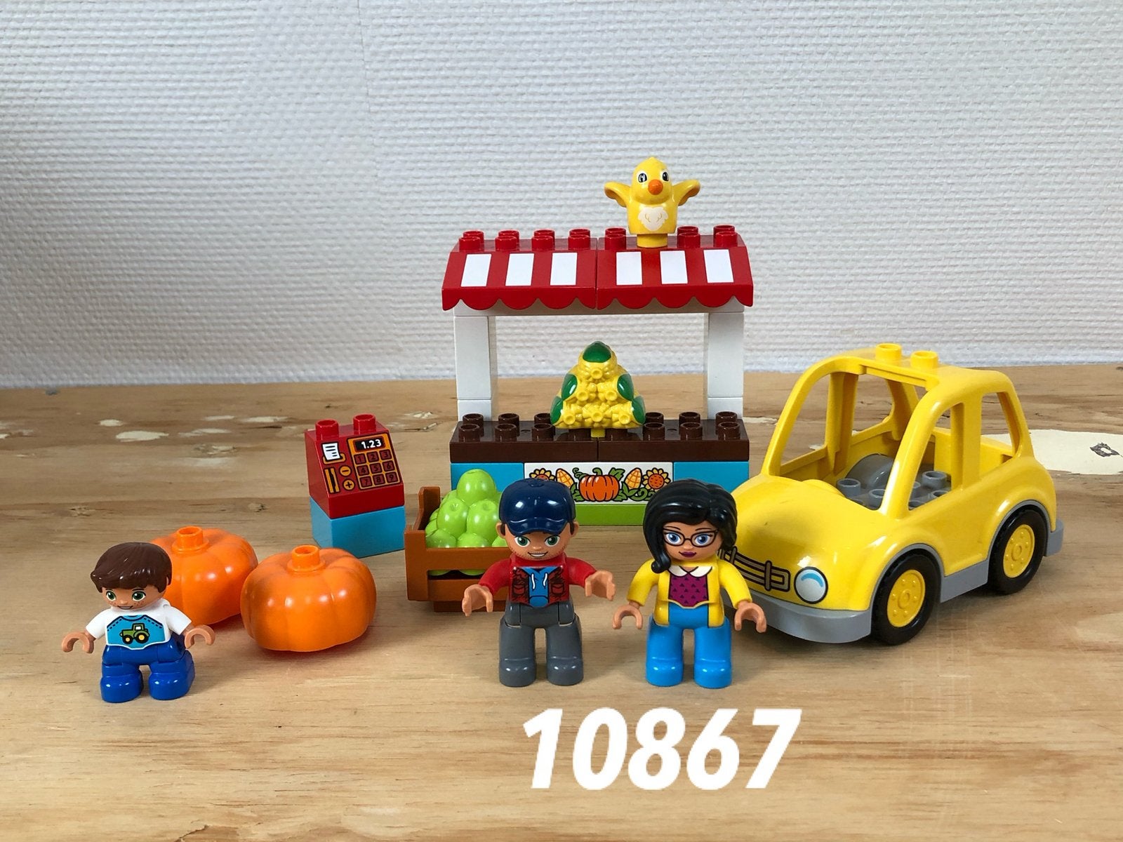 Duplo boerenmarkt markt 10867 (compleet) 5, Kinderen en Baby's, Speelgoed | Duplo en Lego, Ophalen of Verzenden, Zo goed als nieuw
