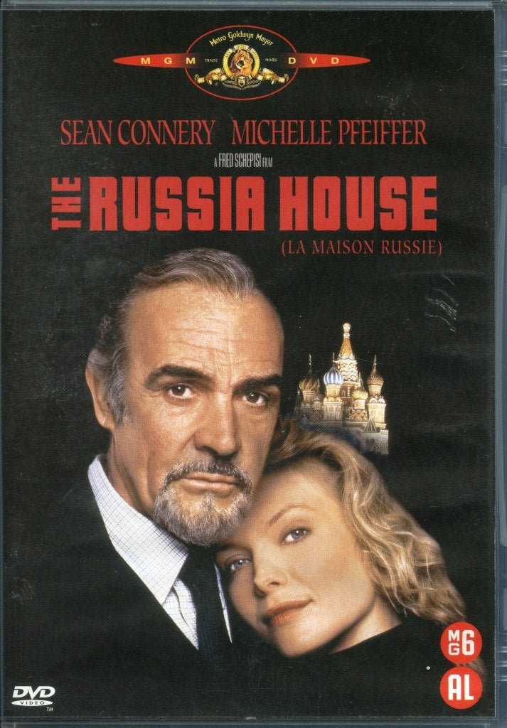 Sean Connery, Michelle Pfeiffer - The Russia House, Vanaf 16 jaar, Ophalen of Verzenden, Zo goed als nieuw, Actiethriller