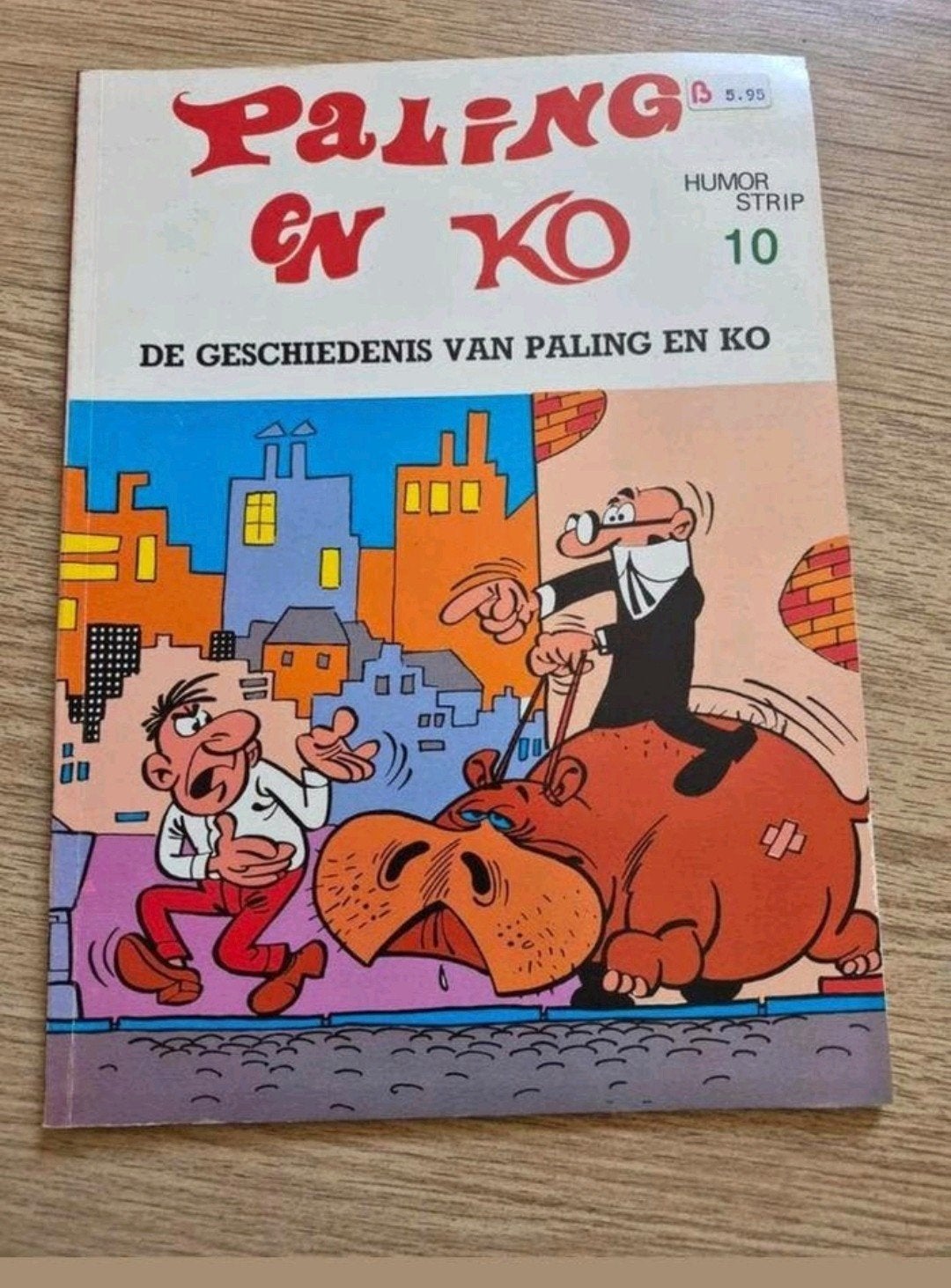 Paling en Ko - De Geschiedenis van Paling en Ko, Eén stripboek, Ophalen of Verzenden, Gelezen, U-Hugel