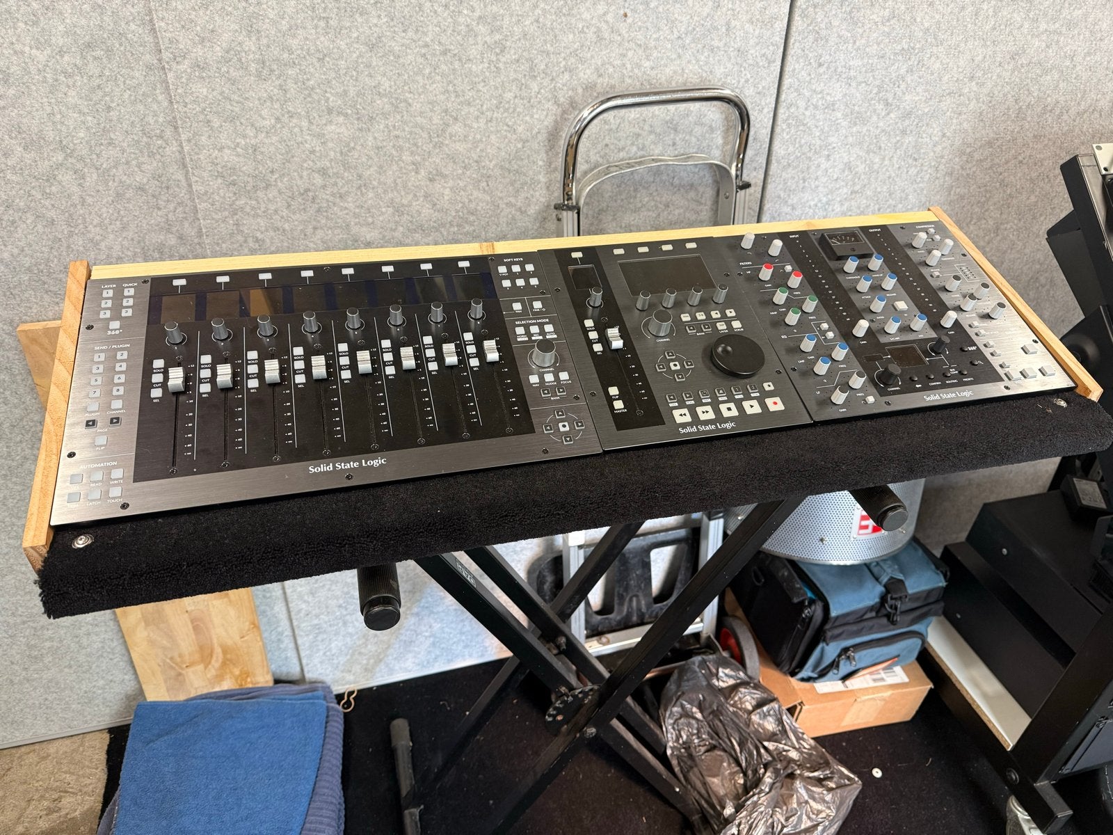Solid State Logic UF8 UF1 UC1 controllers, Muziek en Instrumenten, Mengpanelen, Gebruikt, 20 kanalen of meer, Microfooningang