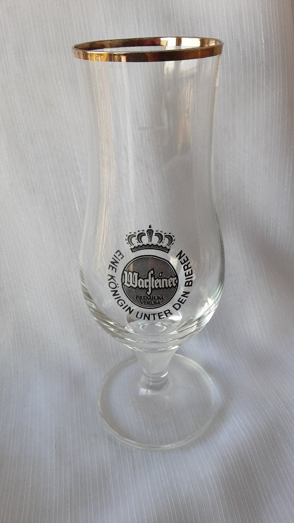WARSTEINER bierglas 0,33 l, tulpvorm, Verzamelen, Glas en Borrelglaasjes, Ophalen of Verzenden, Zo goed als nieuw, Bierglas