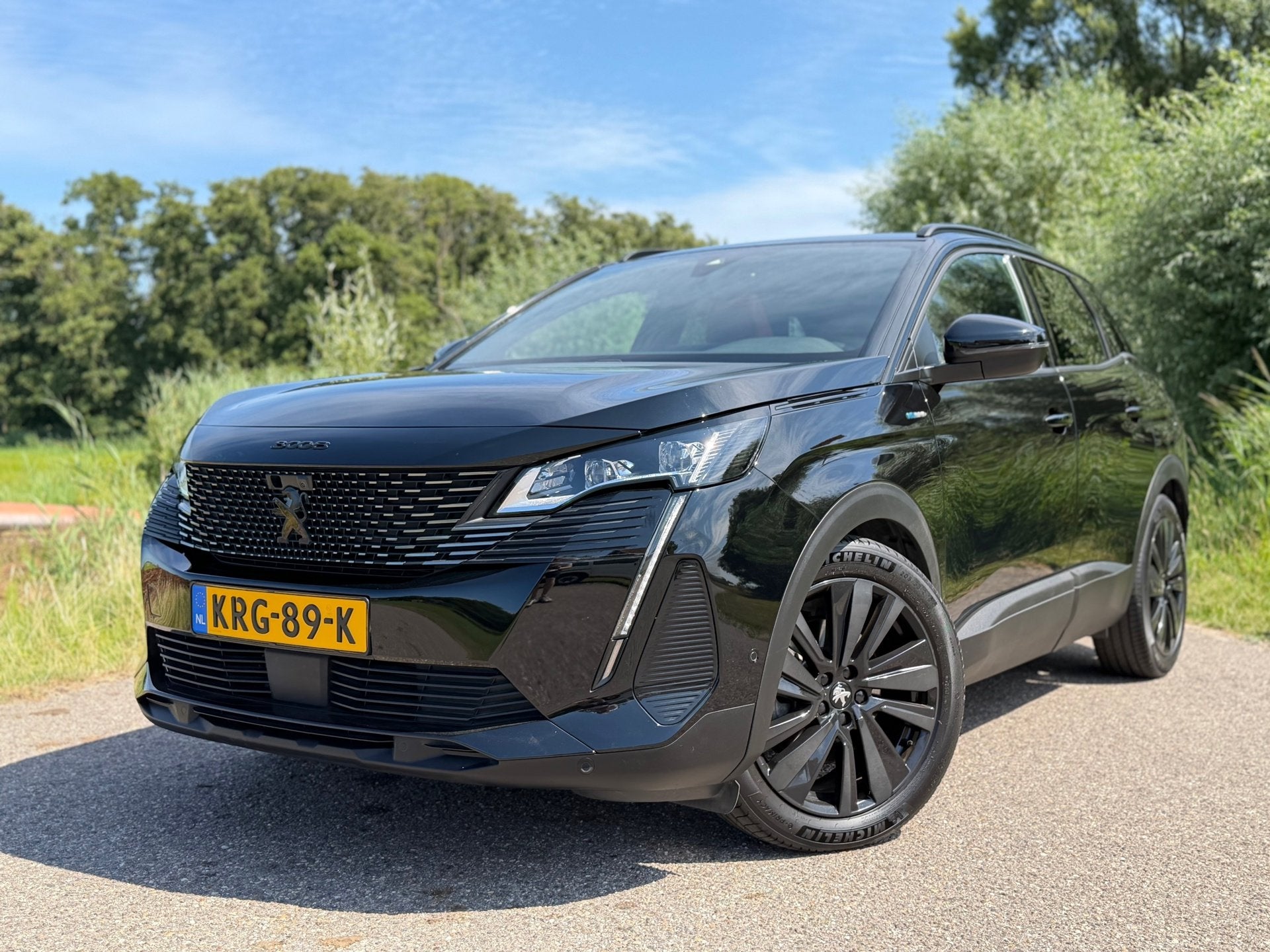 Peugeot 3008 1.6 HYbrid 225 GT Business Pack / Automaat / Pa, Auto's, 81 kWh, 4 cilinders, Automatische klimaatregeling, Zwart