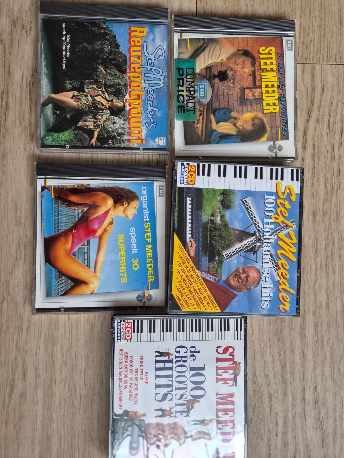 5x Stef Meeder cd, Ophalen of Verzenden, Zo goed als nieuw
