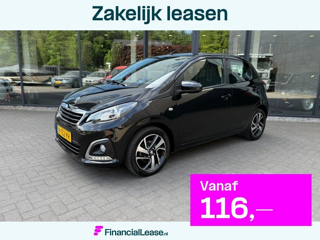 Peugeot 108 1.0 E-VTI Executive,1e Eig,Climate,Camera,Navi,L, Voorwielaandrijving, Start-stop-systeem, Gebruikt, Met garantie (alle)