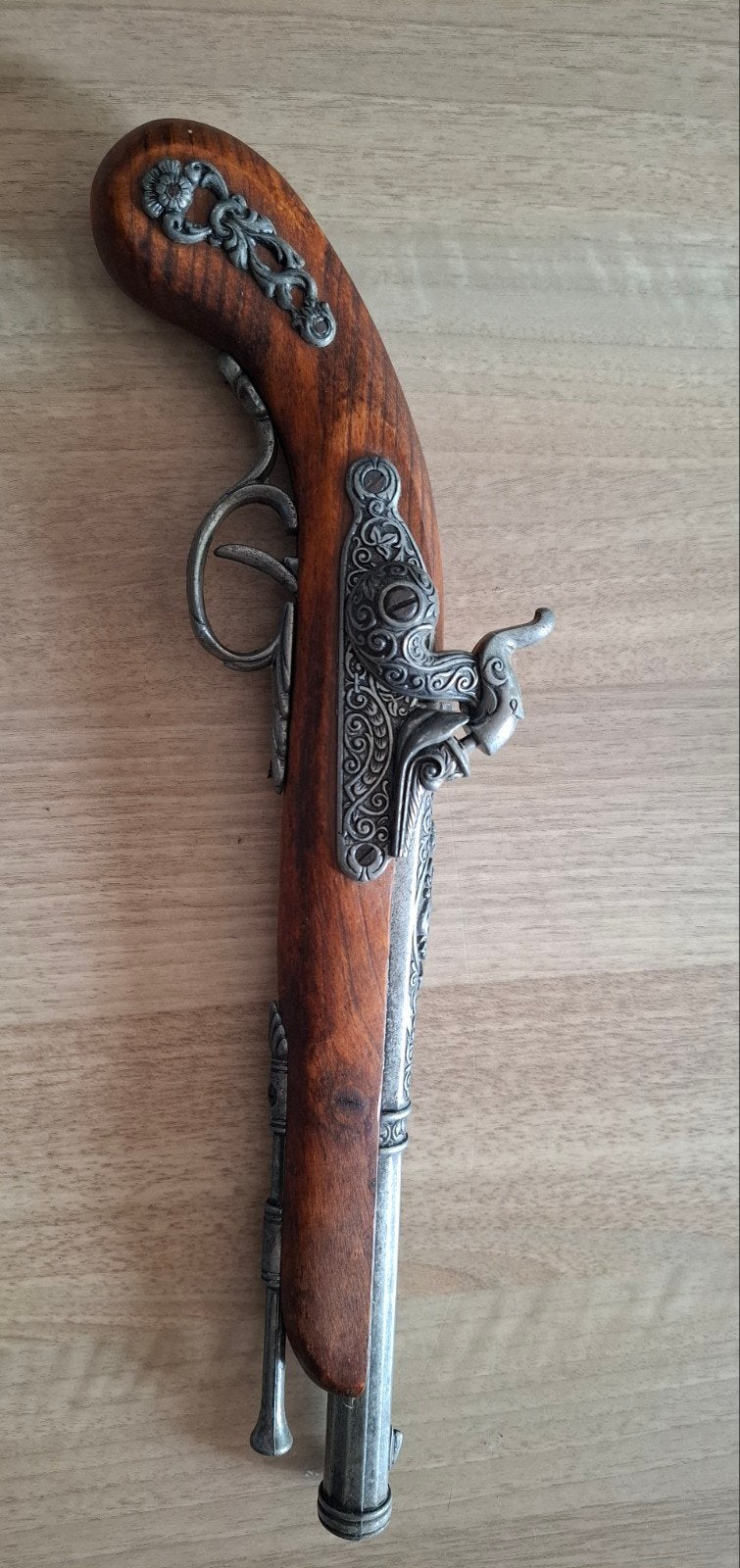 Decoratieve Flintlock Pistool Replica, Ophalen of Verzenden, Gebruikt
