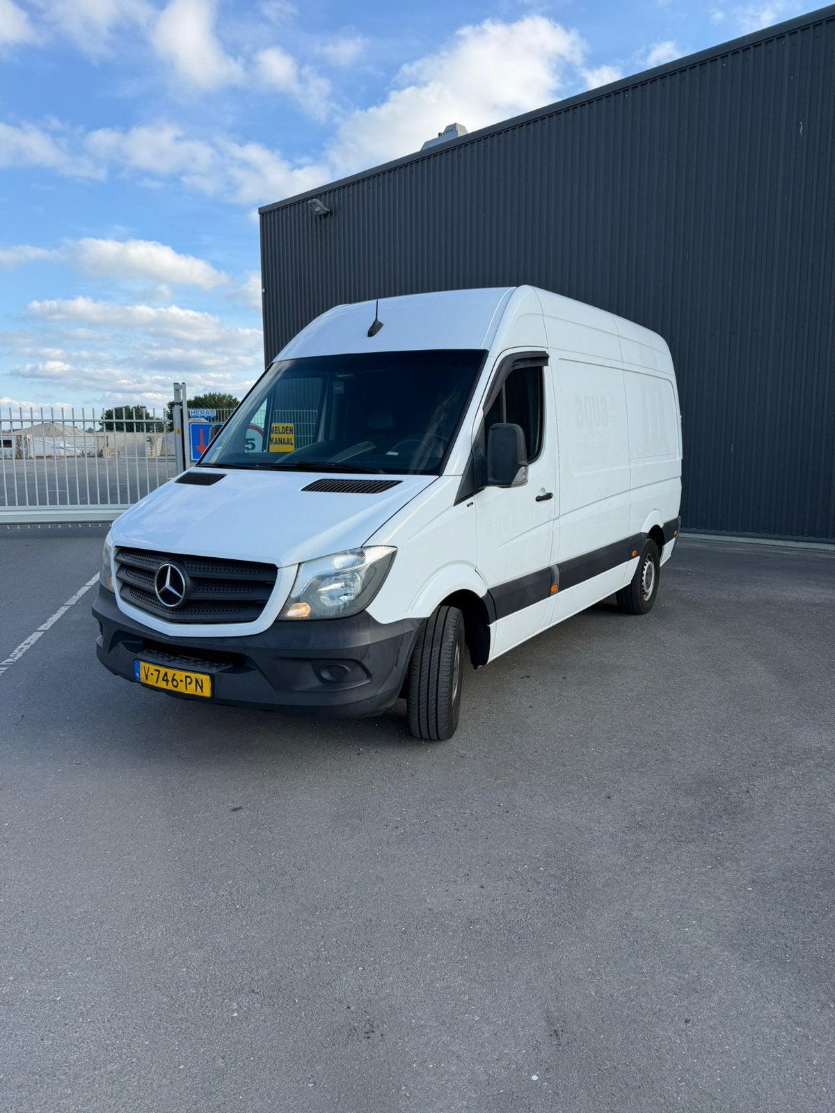 Mercedes Sprinter l2 h2 2018, Auto's, Bestelauto's, Automaat, Wit, Diesel, 2218 kg