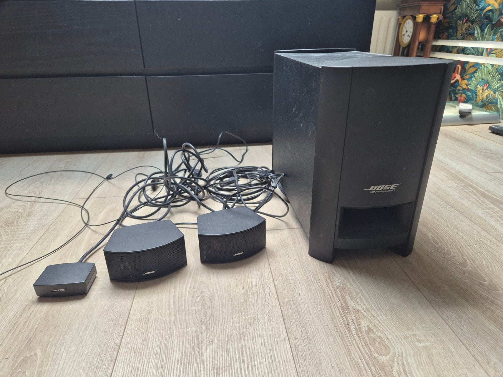 Bose CineMate GS Series II Home Theater System, Gebruikt, 2.1-systeem, 70 watt of meer, Overige spelers