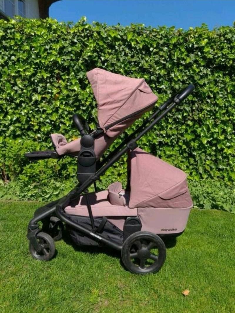 Easywalker  Harvey2 Duo Kinderwagen -  Desert Pink, Duowagen, Zo goed als nieuw, Ophalen, Kinderwagen