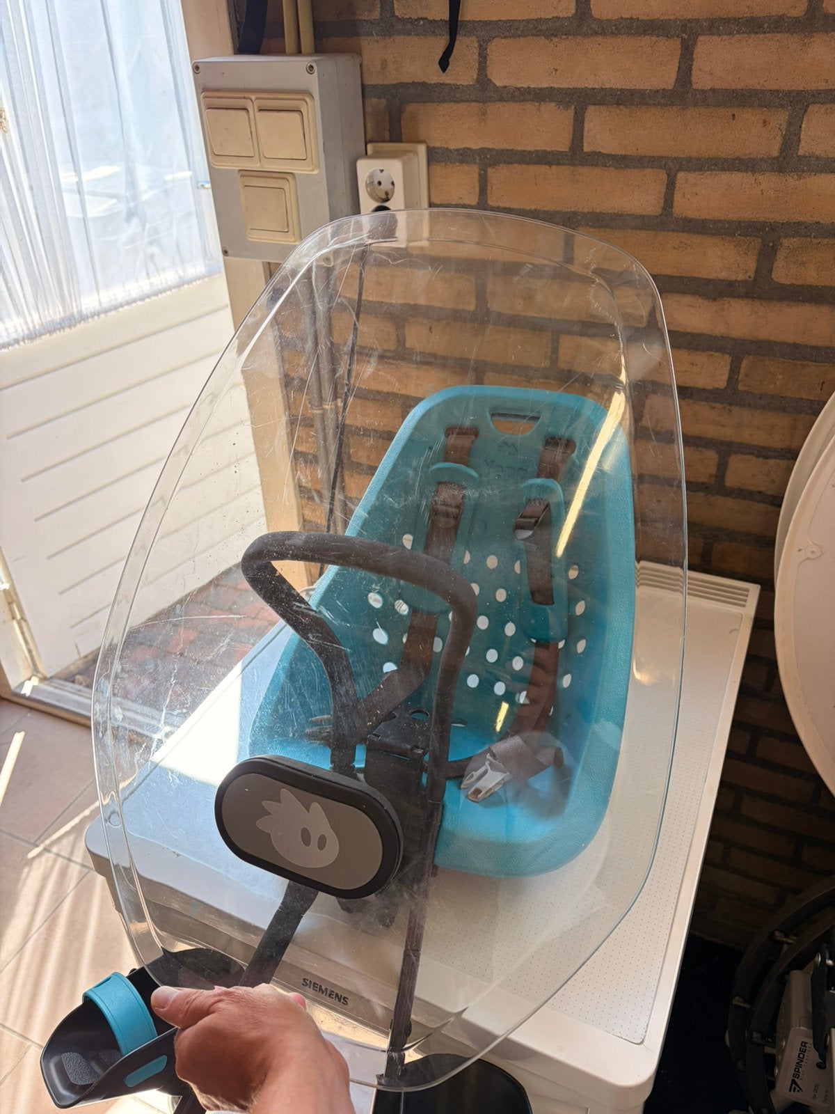 Fietstoel Yepp, Fietsen en Brommers, Ophalen, Gebruikt, Voorzitje