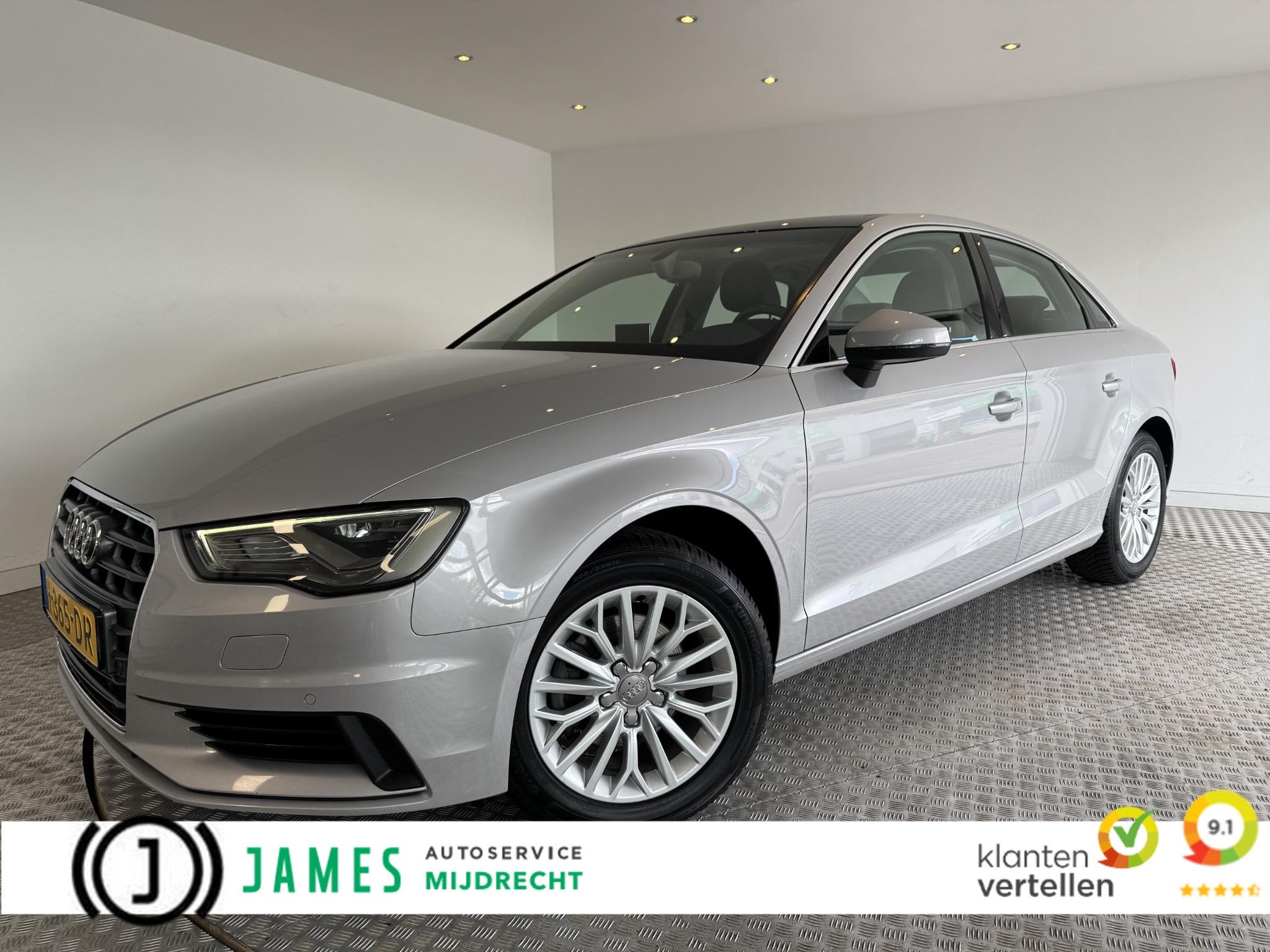 Audi A3 Limousine 1.4 TFSI Automaat Ambition Pro Line Panora, Auto's, Gebruikt, Leder en Stof, Sedan, 57 €/maand