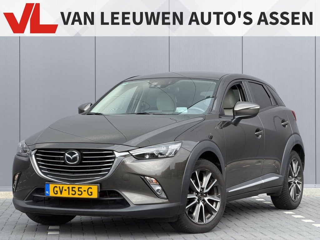 Mazda CX-3 2.0 SkyActiv-G 120 GT-M | Nieuwe apk | Keyless |, Auto's, Mazda, Voorwielaandrijving, 1998 cc, 4 cilinders, Bruin