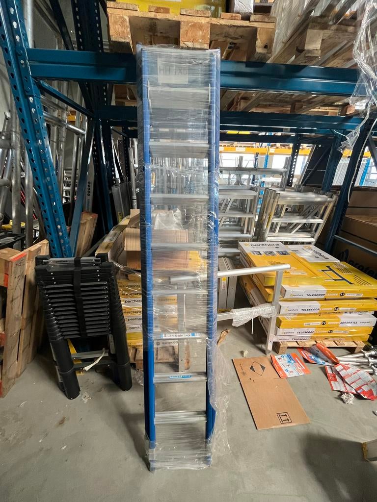 2x Eurostairs ladder nieuw - Type 2x8R, Doe-het-zelf en Verbouw, Ladders en Trappen, Ophalen, Nieuw, Ladder, 2 tot 4 meter