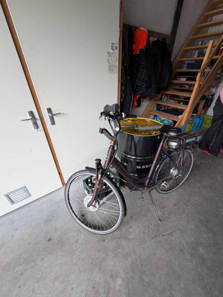 Batavus fiets elektrisch, Ophalen, Batavus
