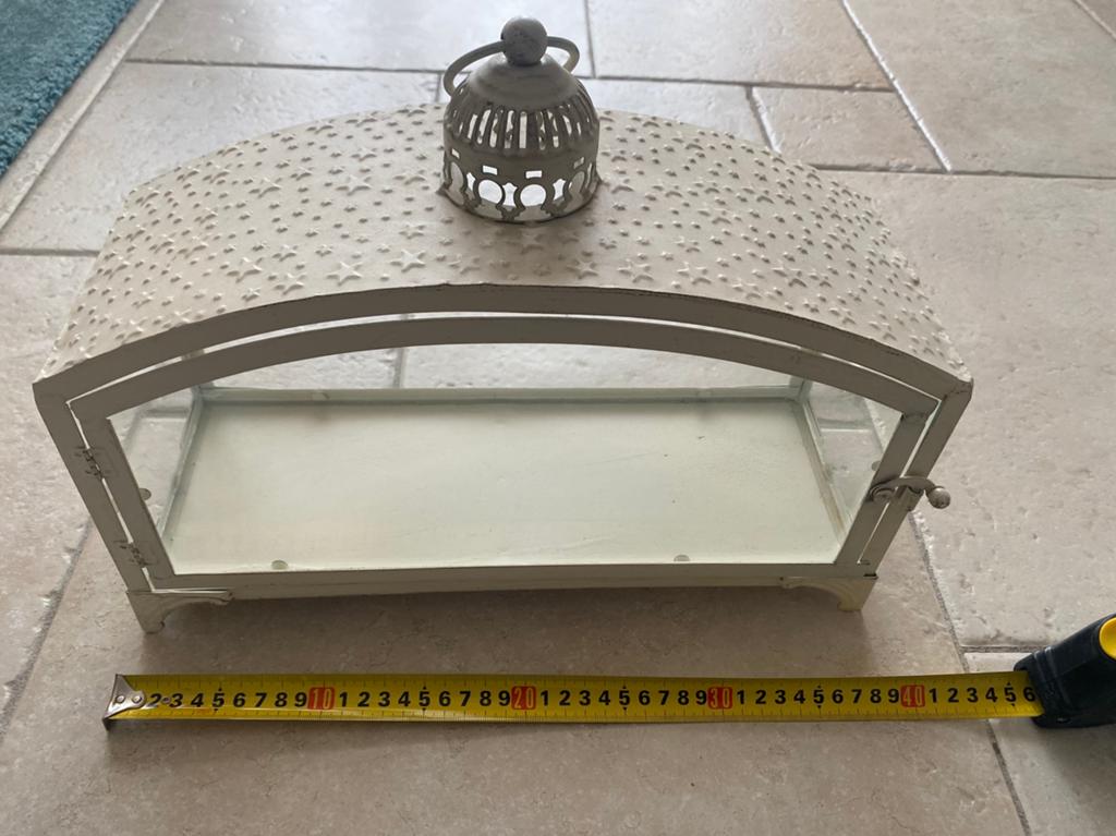Vitrine kastje, Huis en Inrichting, Ophalen, Zo goed als nieuw, Rechthoekig, Hout