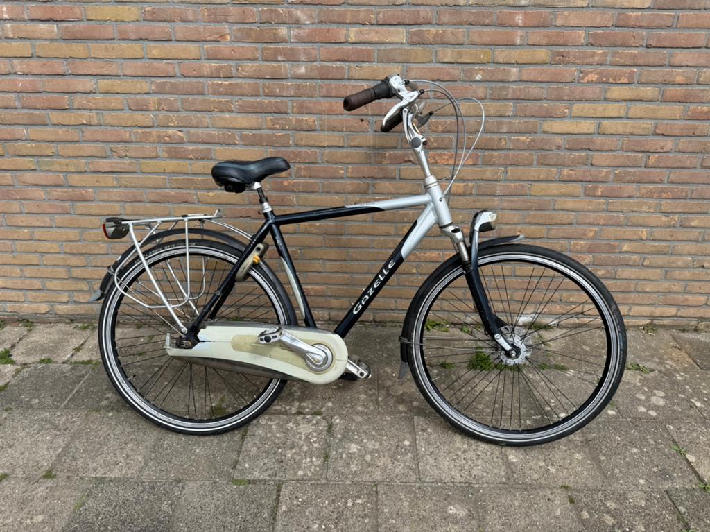 Nette gazelle saphir herenfiets 28” 53 cm 8 versnellingen, Fietsen en Brommers, Fietsen | Mountainbikes en ATB, Ophalen, Fully