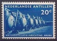 Ned-Antillen NVPH nr 303 ongebruikt Waterdistillatie 1959, Ophalen of Verzenden, Postfris