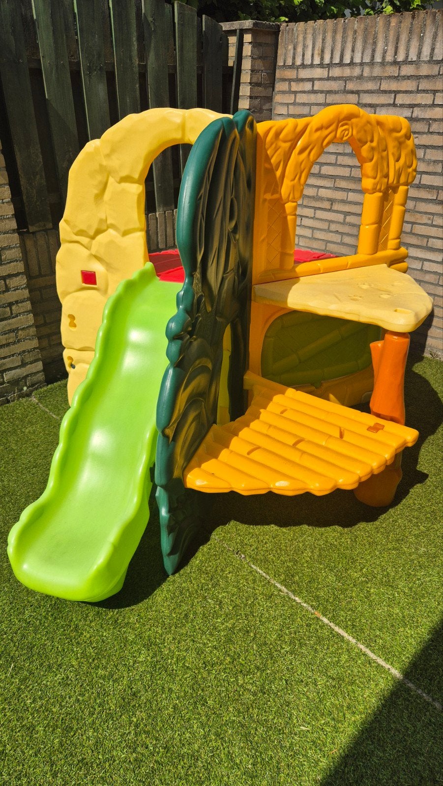 Little Tikes Klimtoestel met Glijbaan en Klimnet, Kinderen en Baby's, Speelgoed | Buiten | Speeltoestellen, Ophalen, Gebruikt