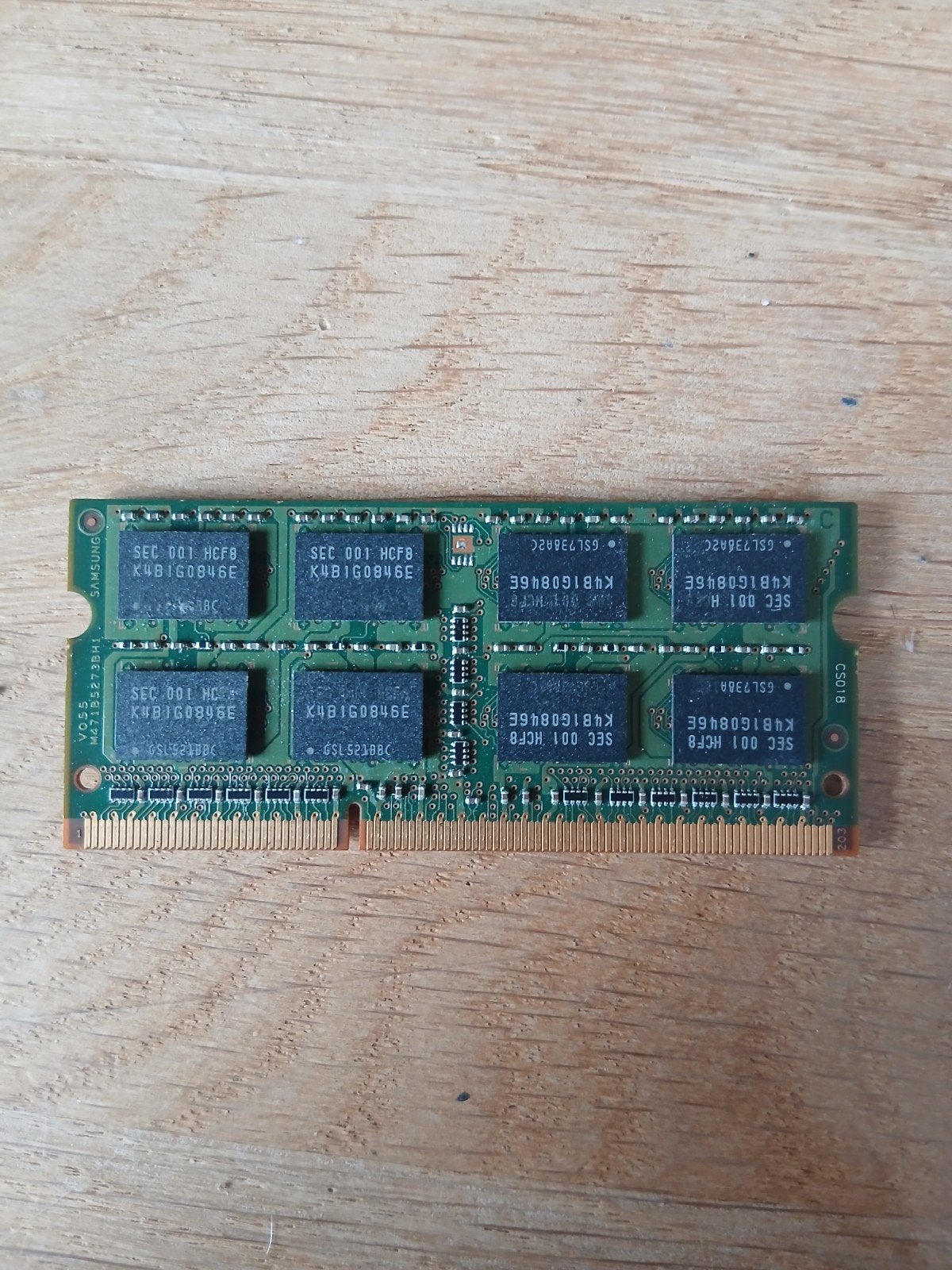 Samsung DDR3 RAM Geheugenmodule - 2GB voor Laptop, Computers en Software, Gebruikt, DDR3, Ophalen of Verzenden, 2 GB