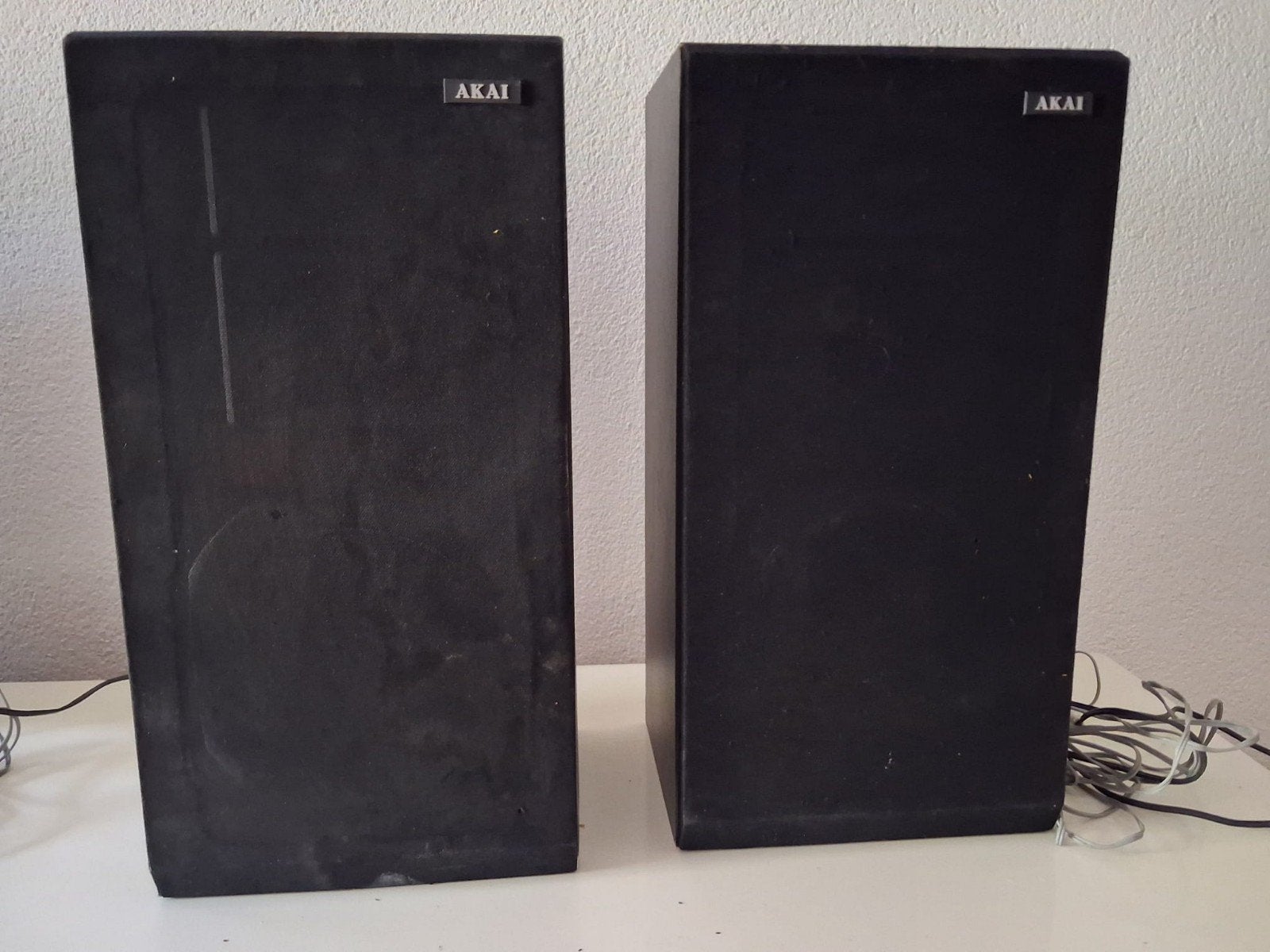 Grote Akai Speakers - Model SR-H210, Stereo speakers, Gebruikt, Minder dan 60 watt, Ophalen