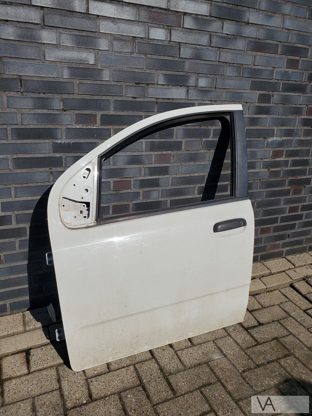 Fiat Panda 2012 -2020 deur portier links voor wit schadevrij, Gebruikt, -, Deur, -