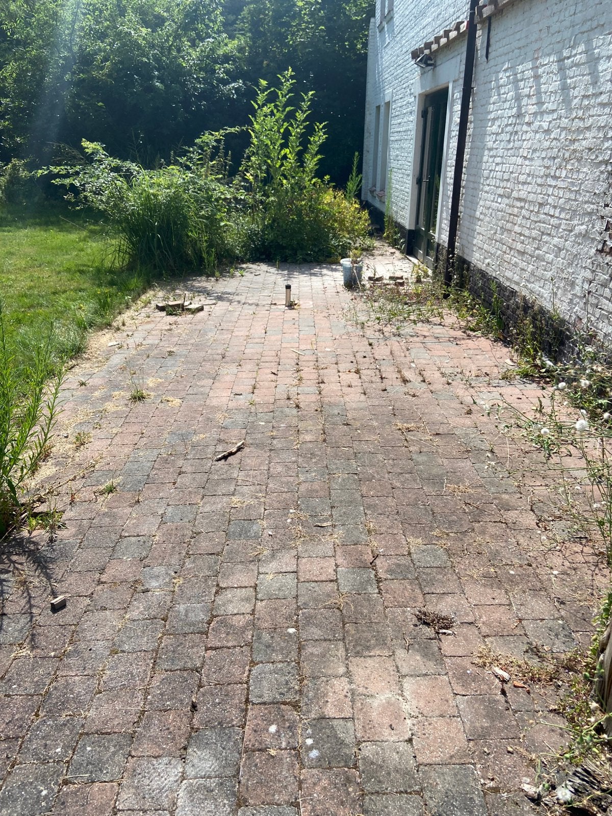 170 m2 klinkers, Tuin en Terras, Tegels en Klinkers, Ophalen, Gebruikt, Klinkers, 10 m² of meer