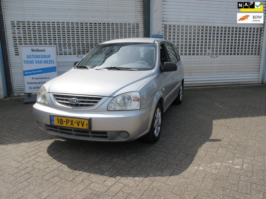 Kia Carens 1.6-16V LX airco, Auto's, Kia, Bedrijf, Te koop, Carens, ABS, Airbags, Airconditioning, Centrale vergrendeling, Elektrische buitenspiegels