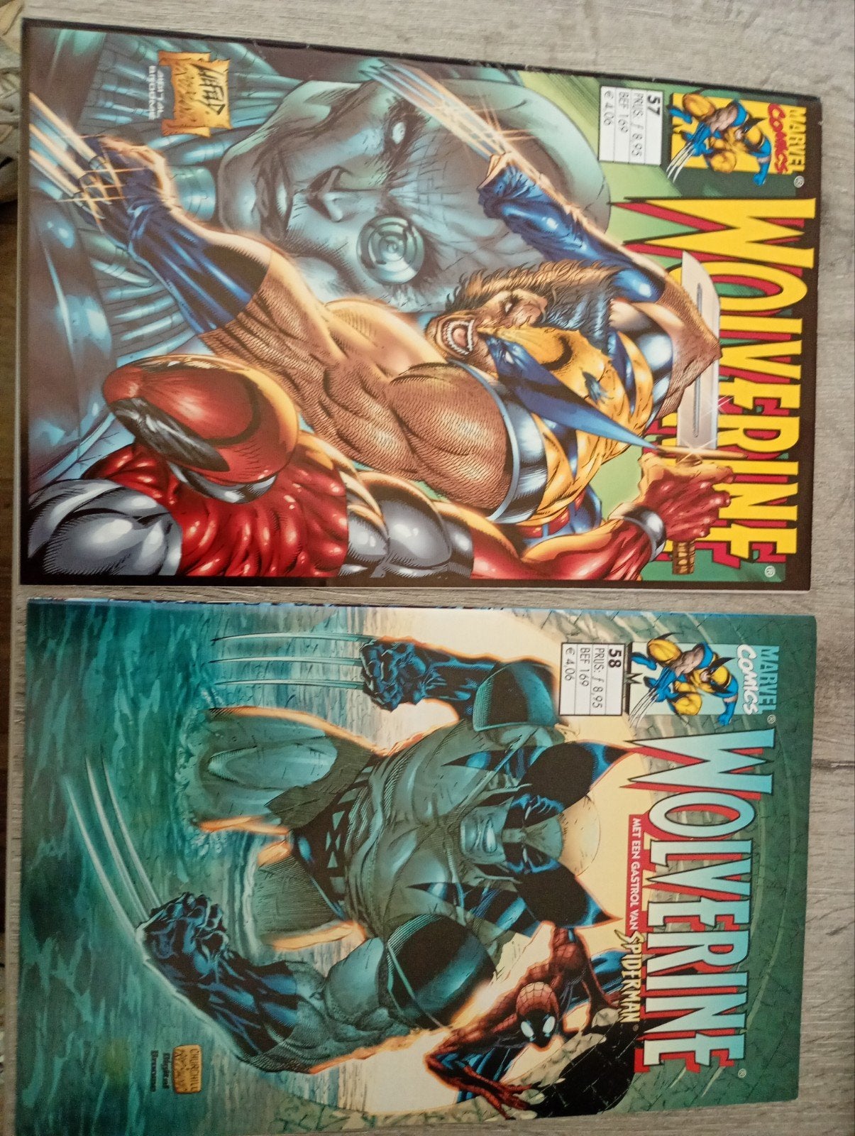 Wolverine ( ne jp) nr 57,58, Boeken, Strips | Comics, Meerdere comics, Ophalen of Verzenden, Zo goed als nieuw, Amerika