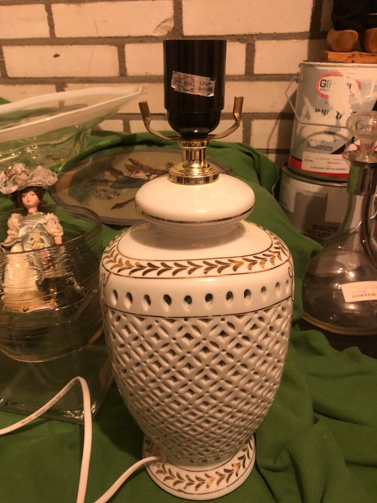 Schemerlamp voet, Ophalen of Verzenden, Zo goed als nieuw, Schemerlamp