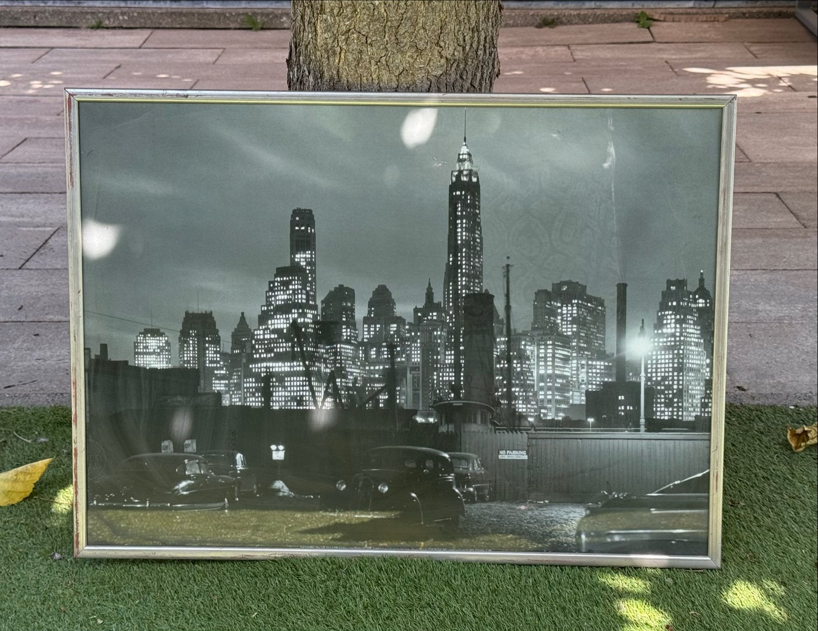 Foto poster New York 70x50 cm, Ophalen, Foto, Fotografie, Ingelijst